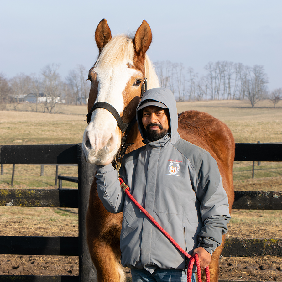 Arturo Munoz with Hayley