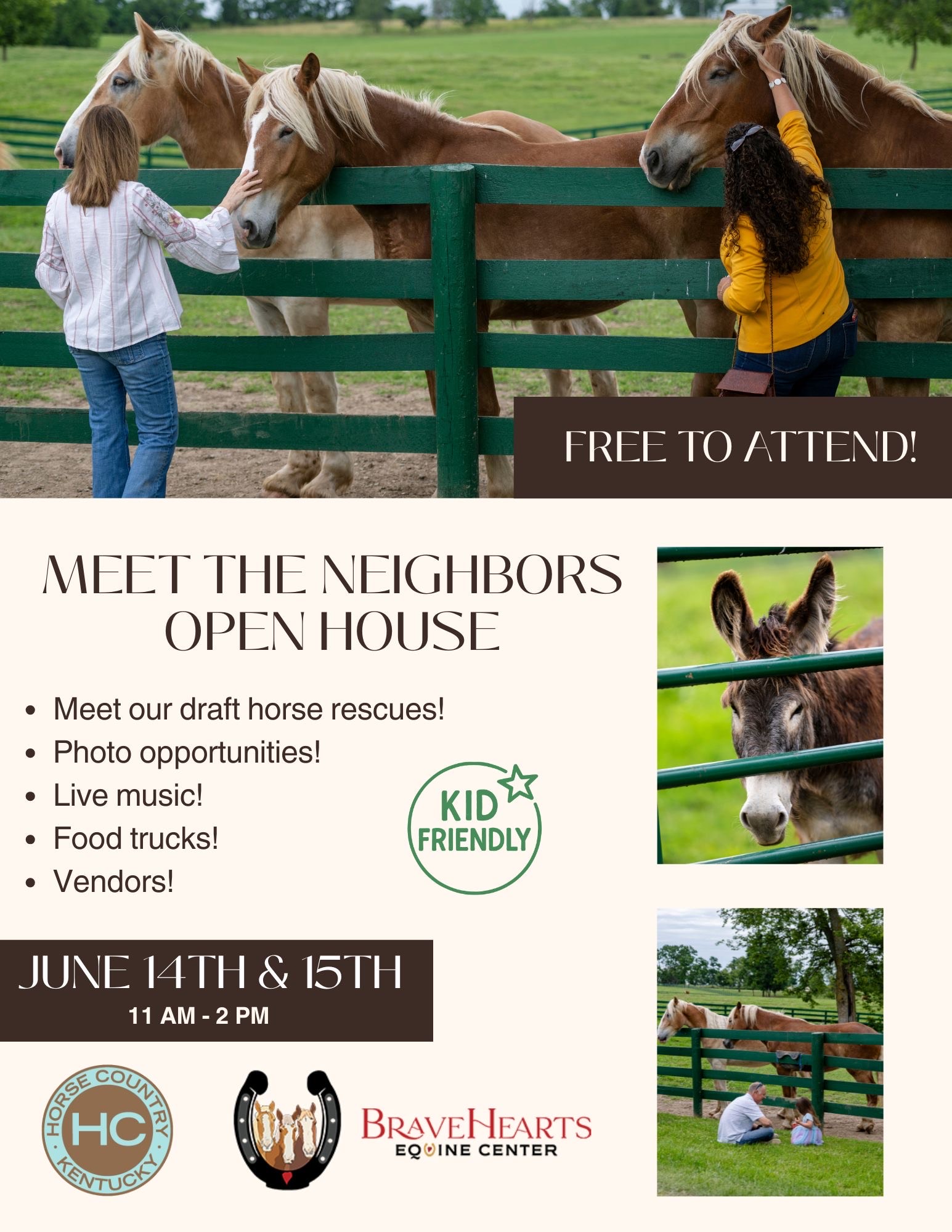 Meet the Neighbors Open House Flyer