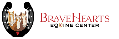 BraveHearts Equine Center logo